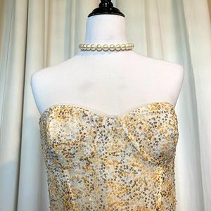 NWT BCBG, Size 10, Multi color formal dress